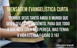 Mensagem evangelística curta