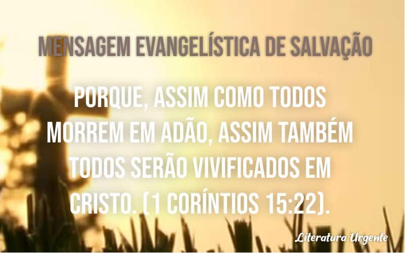 Mensagem evangelística de salvação