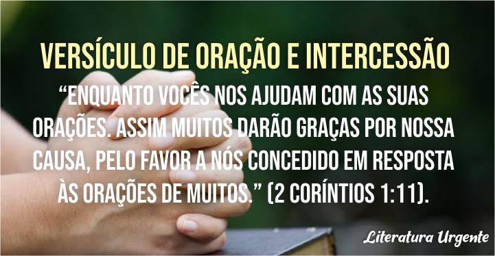  oração e intercessão