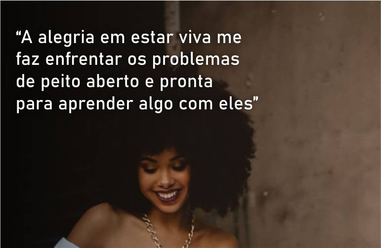 Frases para foto sozinha sorrindo 