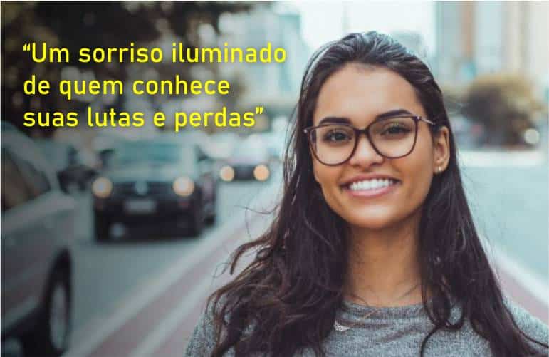 frases para status sorrindo