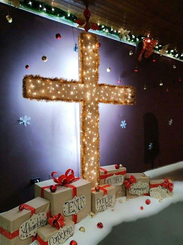 cruz decorada